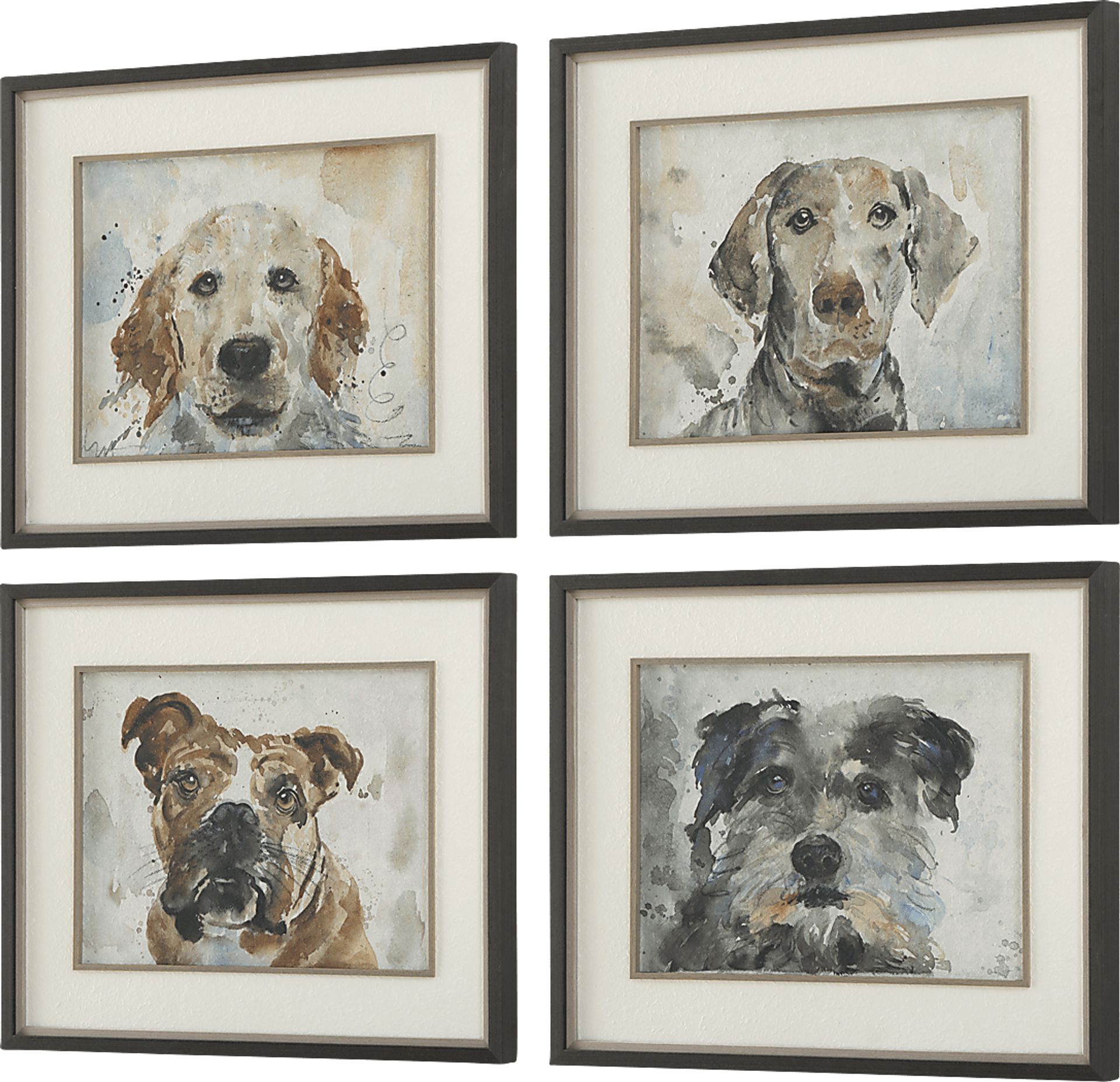 Woulf Gray Artwork, Set of 4 - Image 6