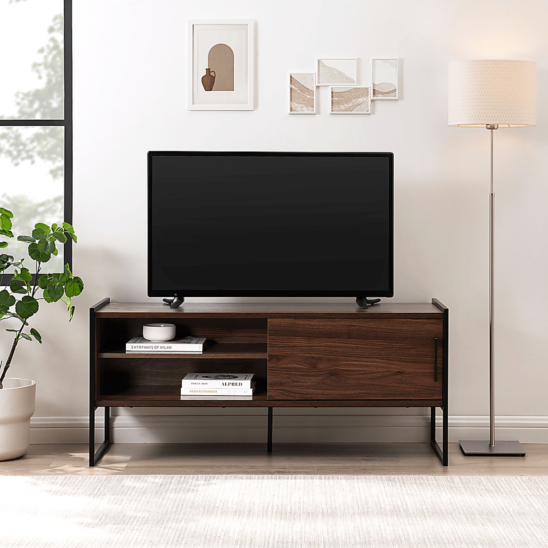 Wovenwood Walnut 48 in. Console - Image 3