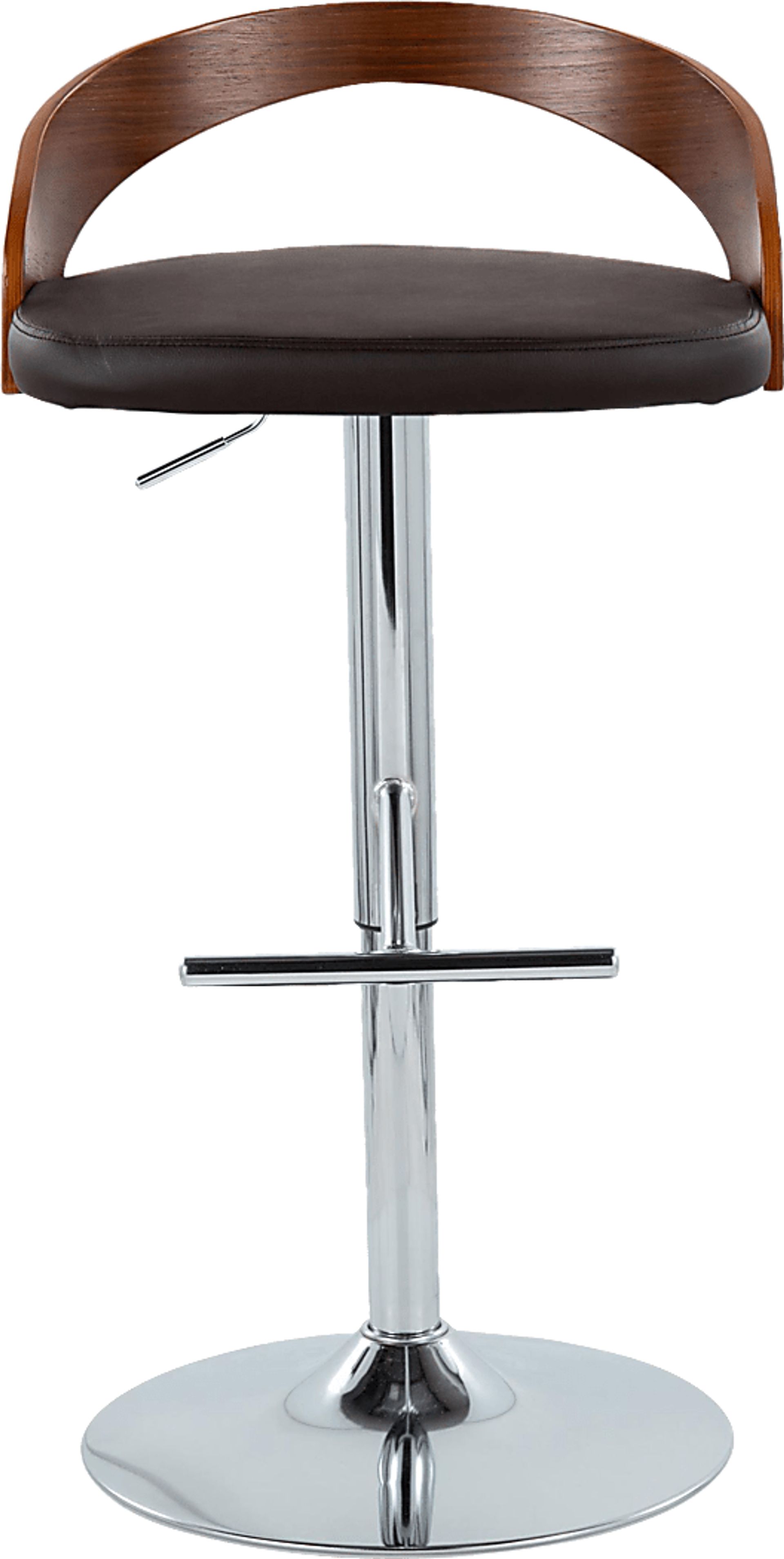 Wrayhall I Brown Adjustable Swivel Barstool, Set of 2 - Image 7
