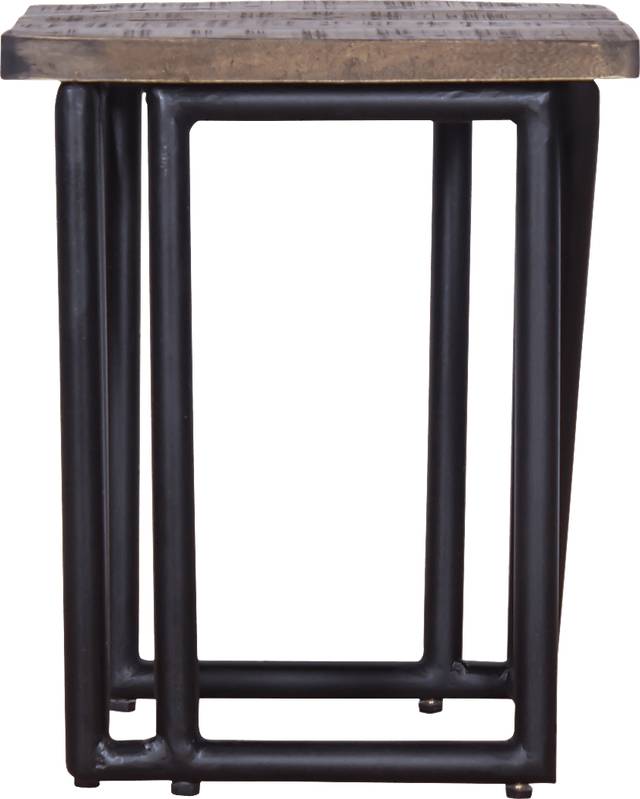 Wrayhill Natural Square Dining Stool - Thumbnail - Image 3