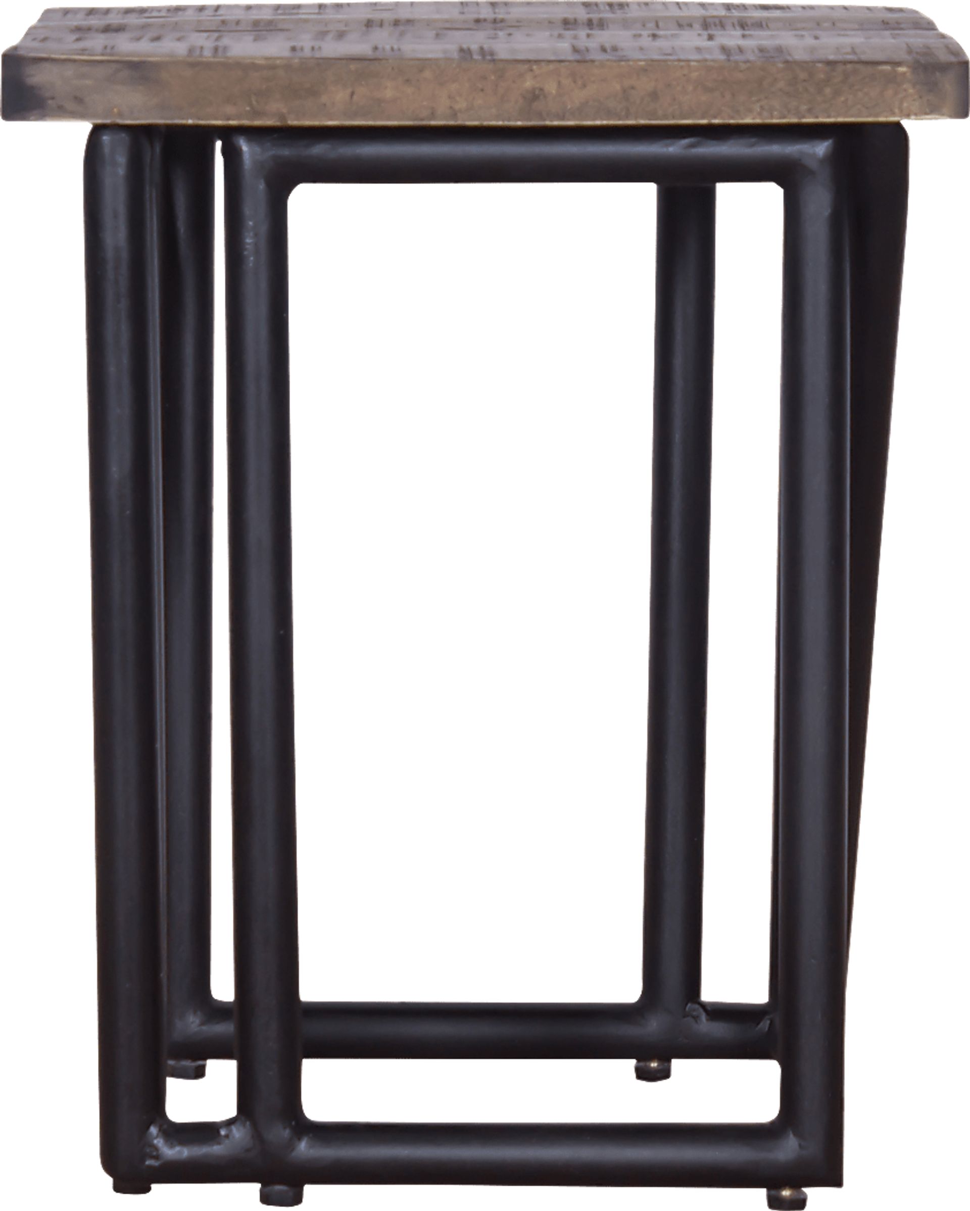 Wrayhill Natural Square Dining Stool - Image 3