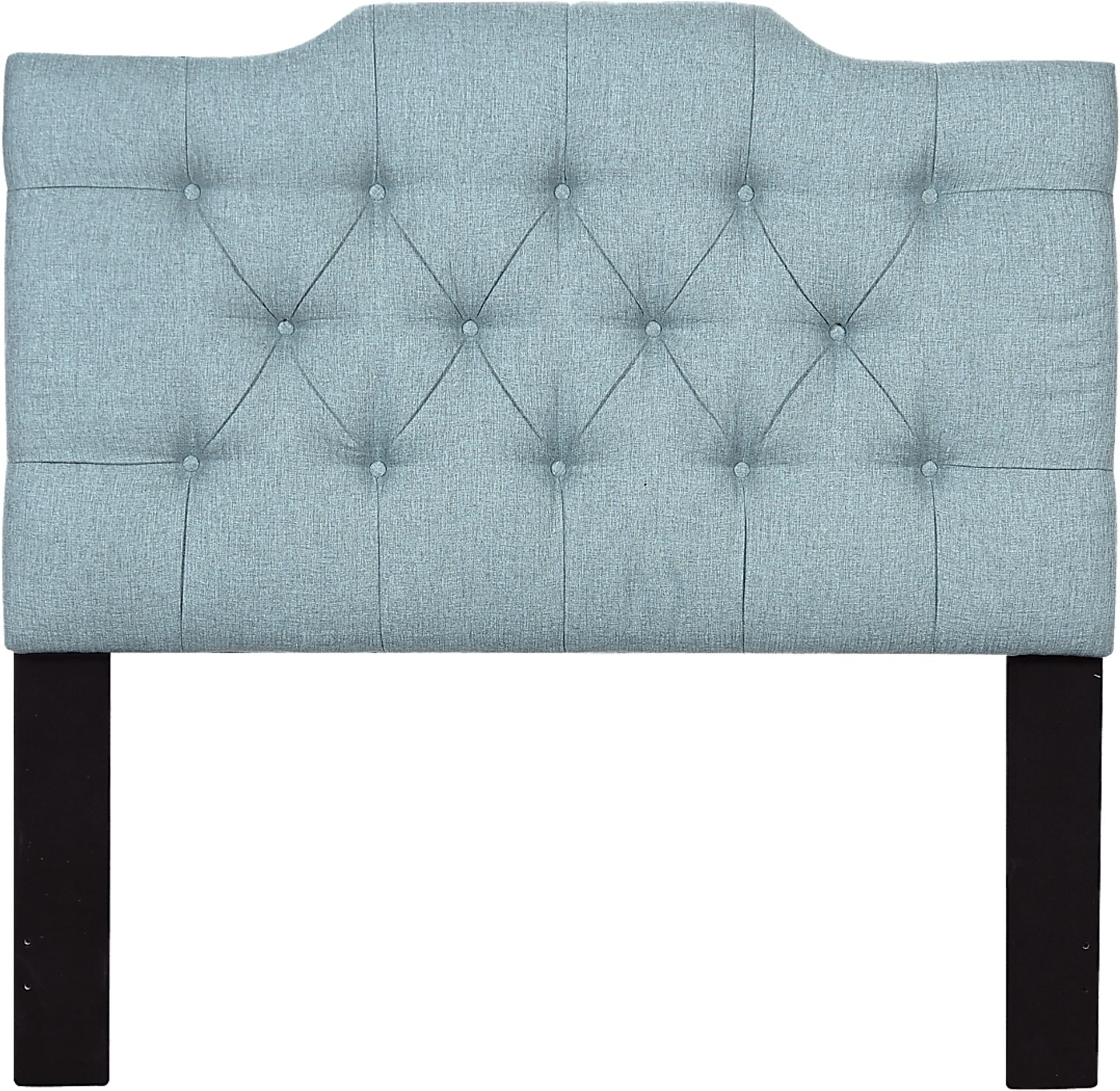Wren Court Blue King Upholstered Headboard - Image 1