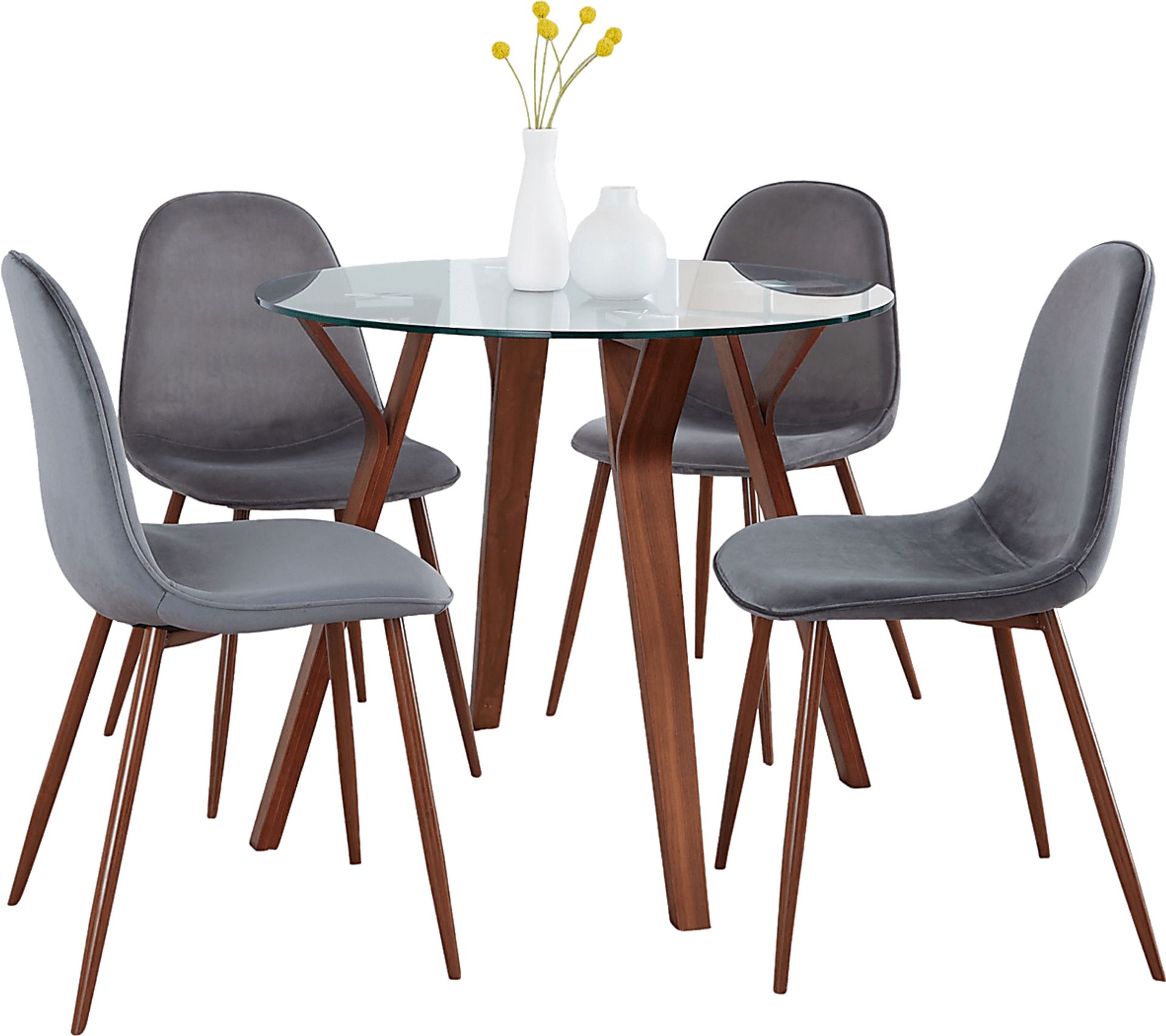 Wrenfrew I Gray 5 Pc Dining Set - Image 3