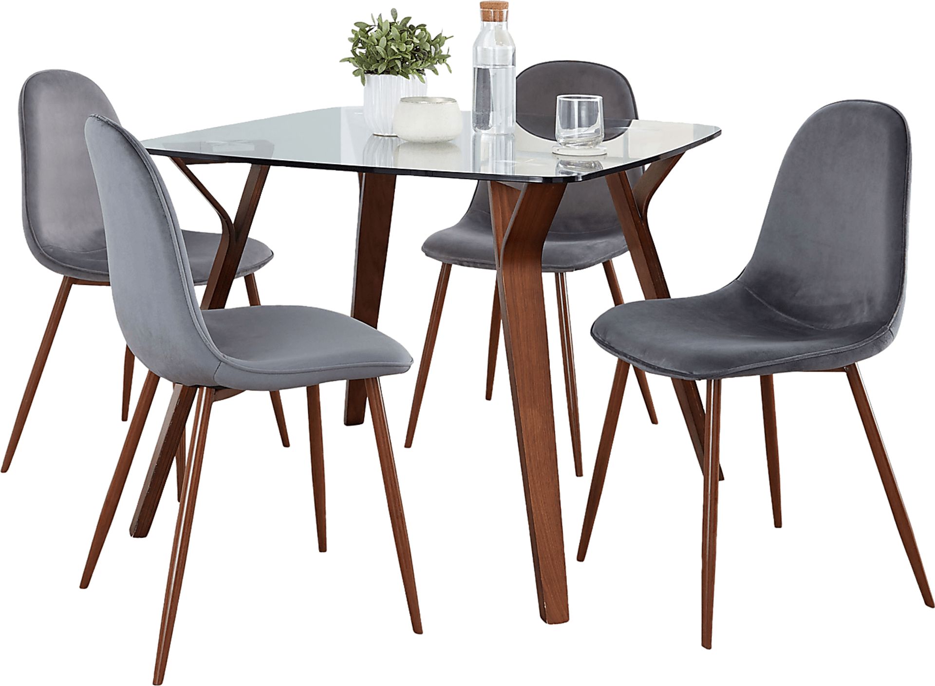 Wrenfrew II Gray 5 Pc Dining Set - Image 3