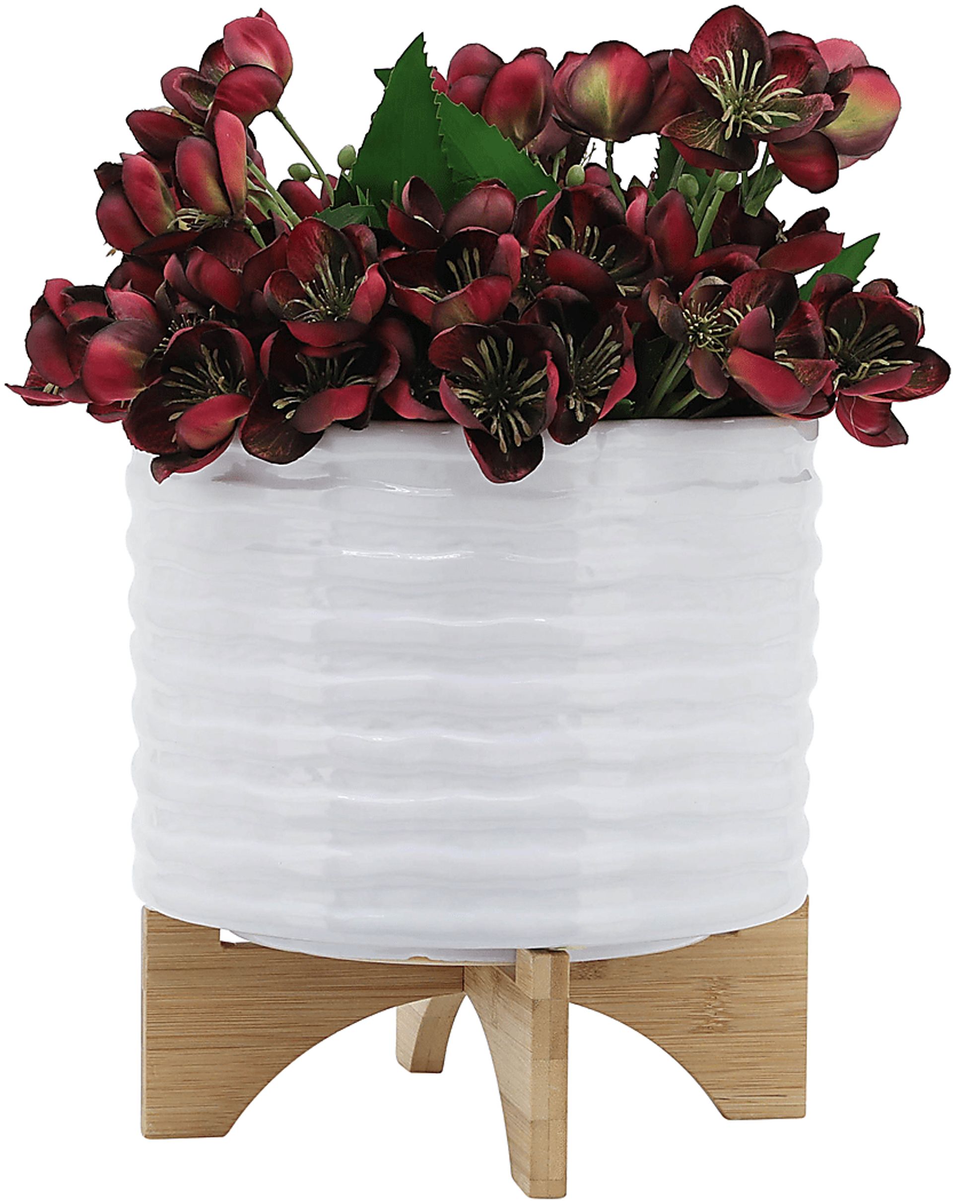 Wrenfroe White Planter - Image 4
