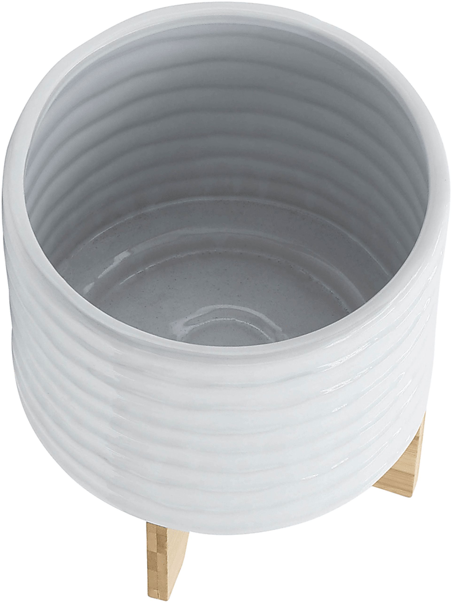 Wrenfroe White Planter - Image 5