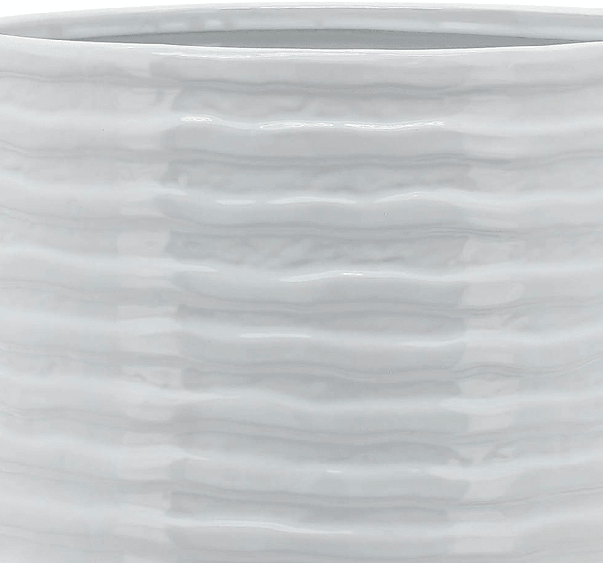 Wrenfroe White Planter - Image 7