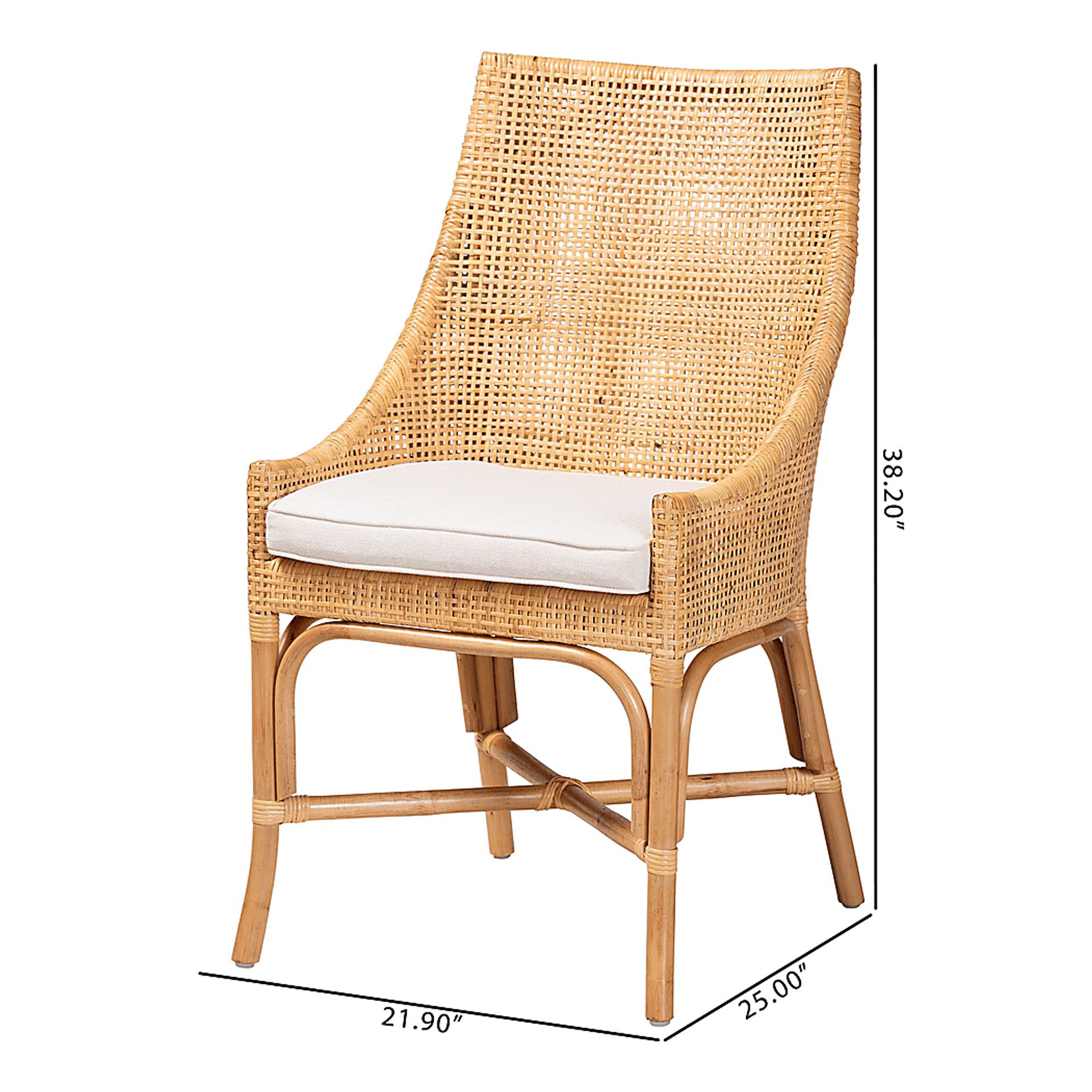Wrentham Natural Dining Chair - Image 10