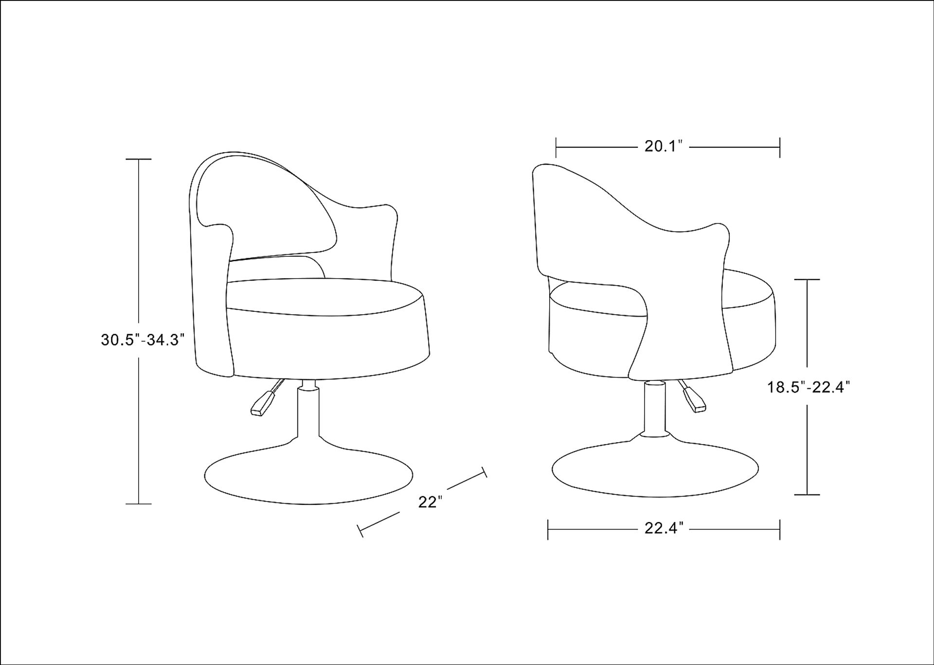 Wrightswood White Swivel Accent Chair - Image 5