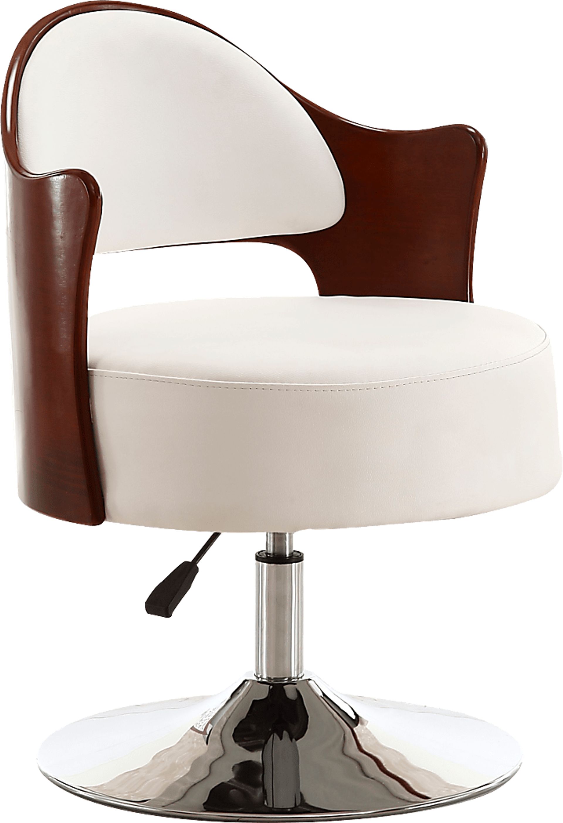 Wrightswood White Swivel Accent Chair - Image 1