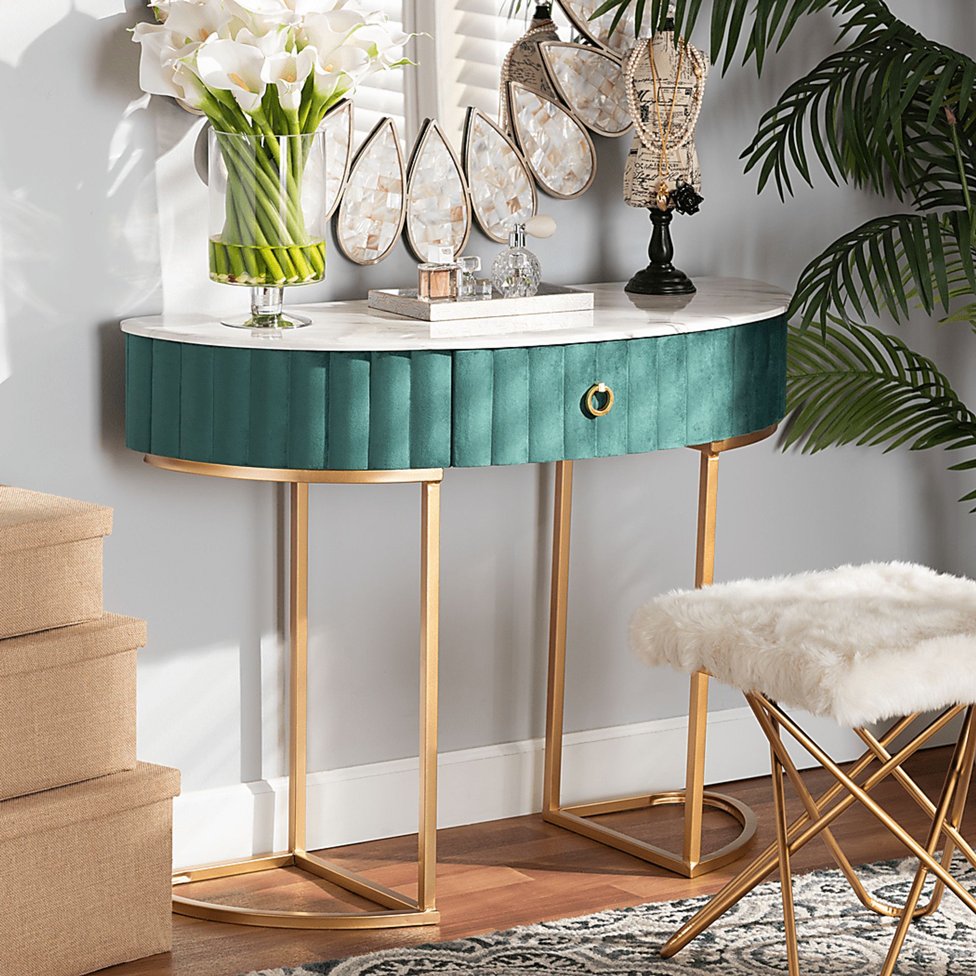 Wrolstad Green Sofa Table - Image 8