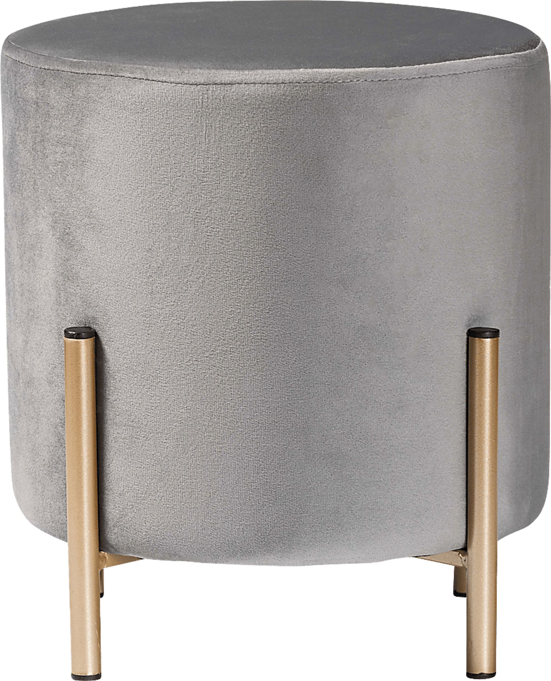 Wuerpel Gray Ottoman - Image 2