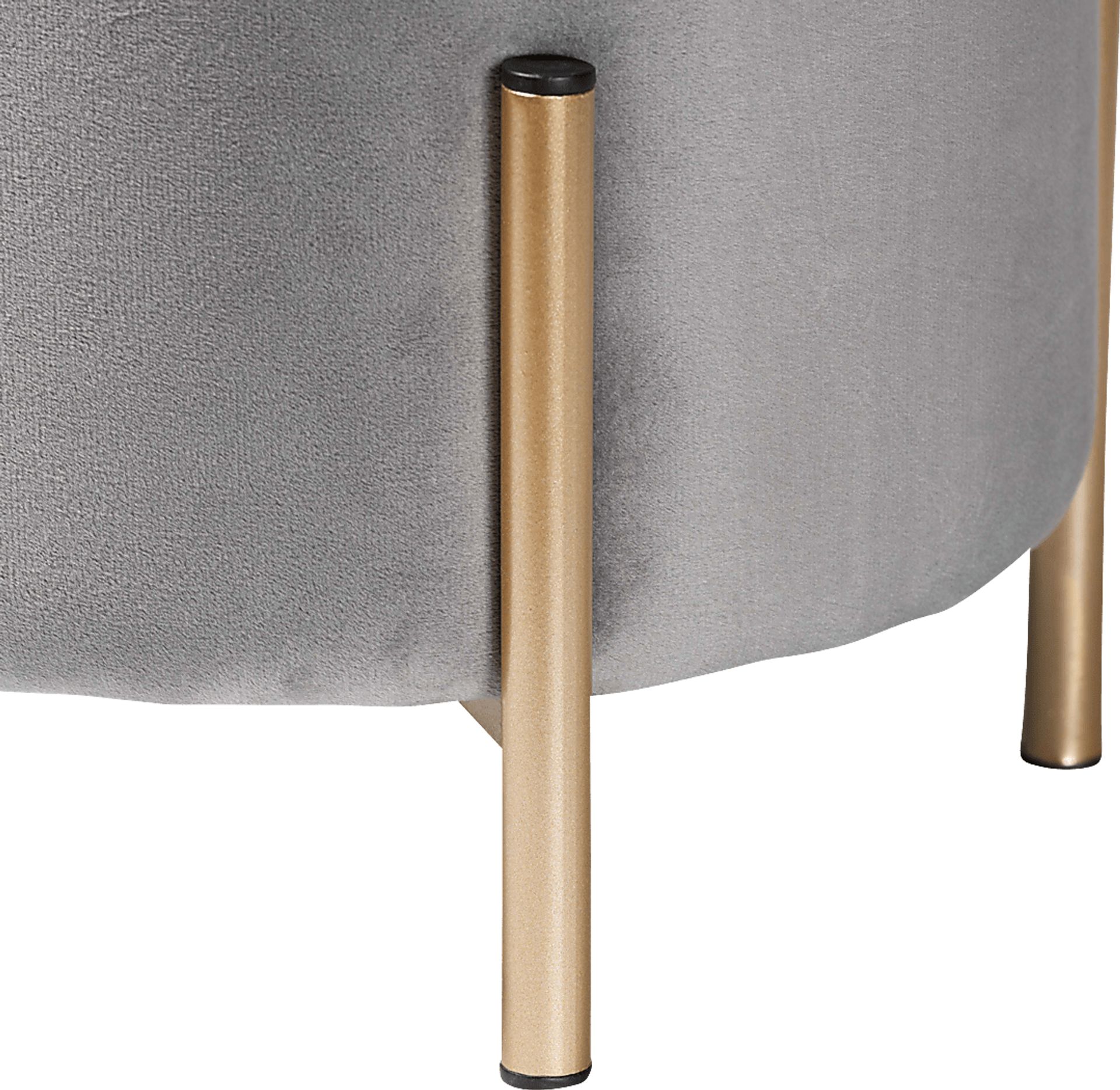 Wuerpel Gray Ottoman - Image 3