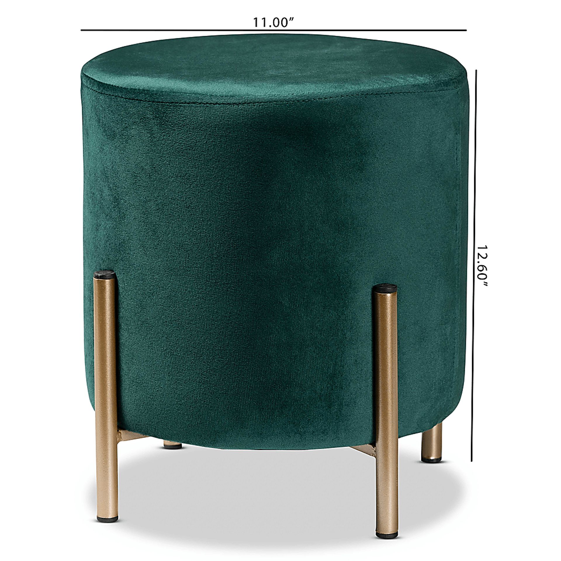 Wuerpel Green Ottoman - Image 6