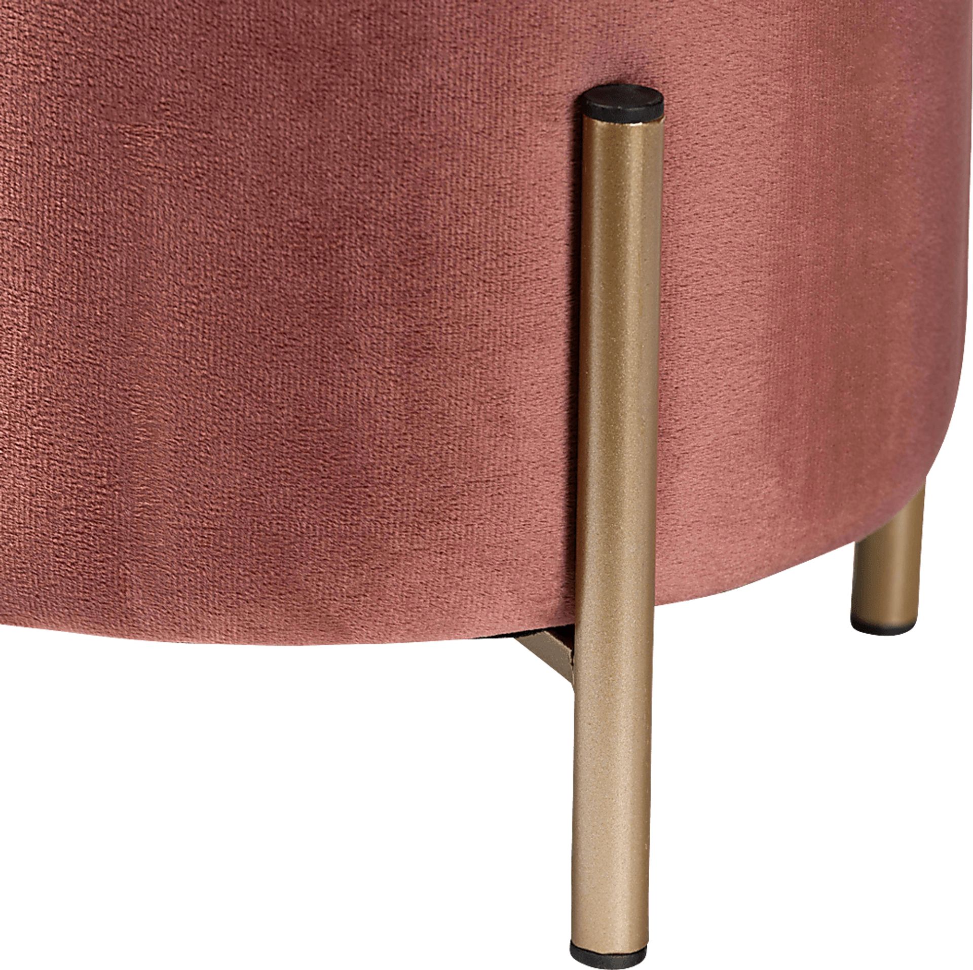 Wuerpel Pink Ottoman - Image 3