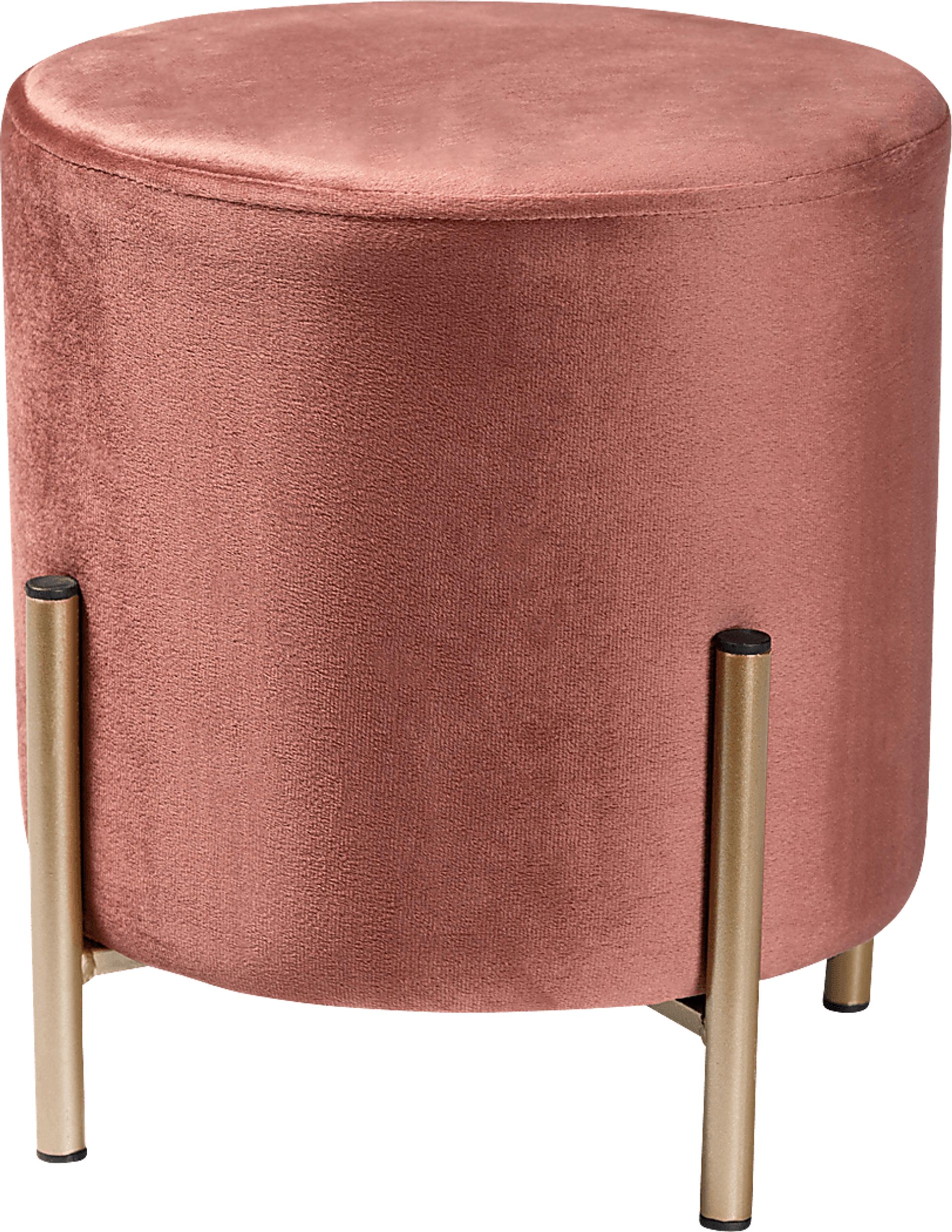 Wuerpel Pink Ottoman - Image 1