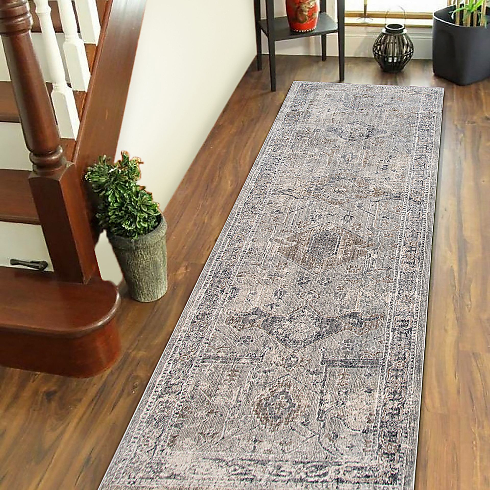 Wulworth Gray 2'6 x 7'10 Runner Rug - Image 2