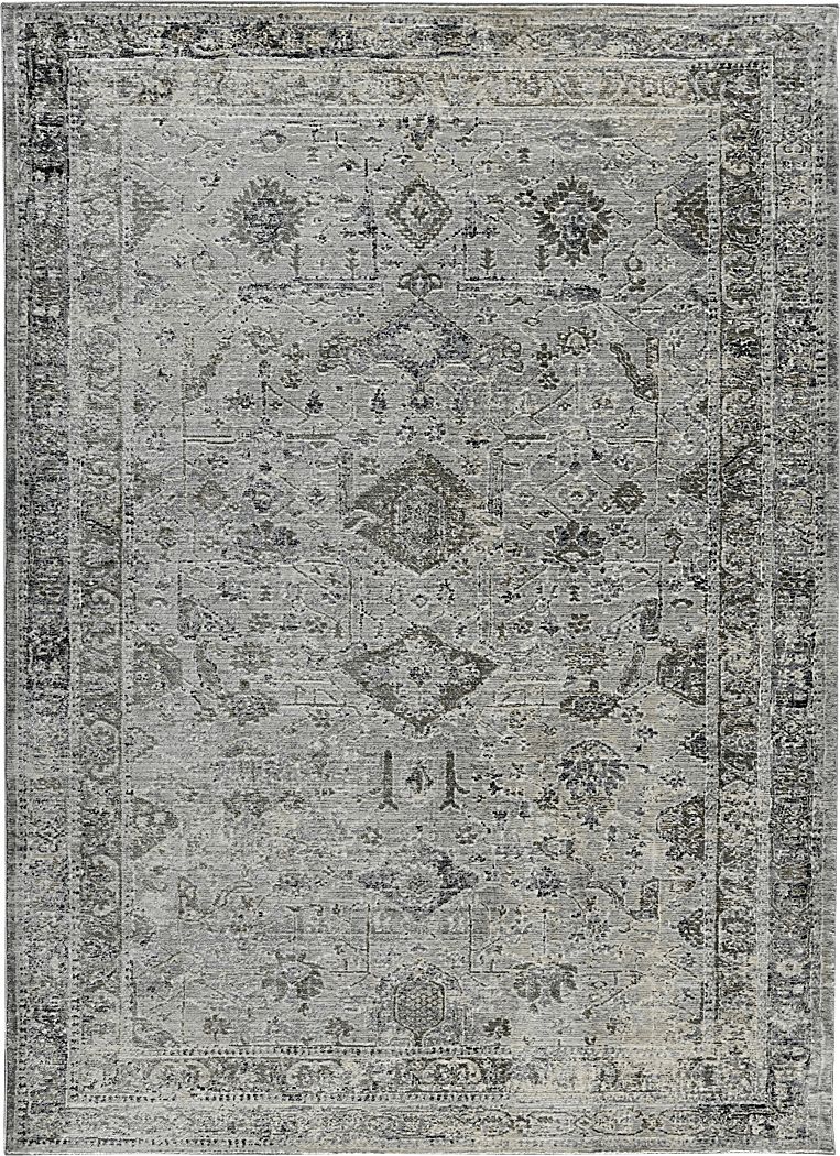 Wulworth Gray 5'3 x 7'10 Rug