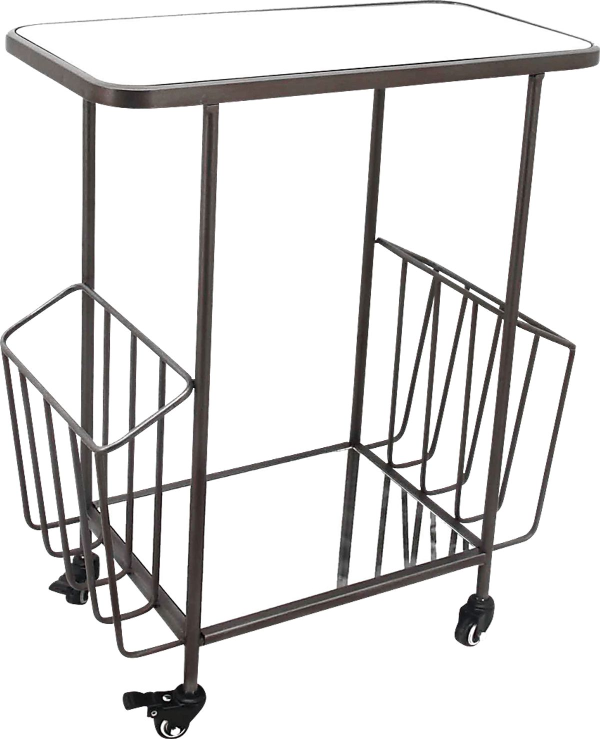 Wyandotte Metal Bar Cart Rooms To Go