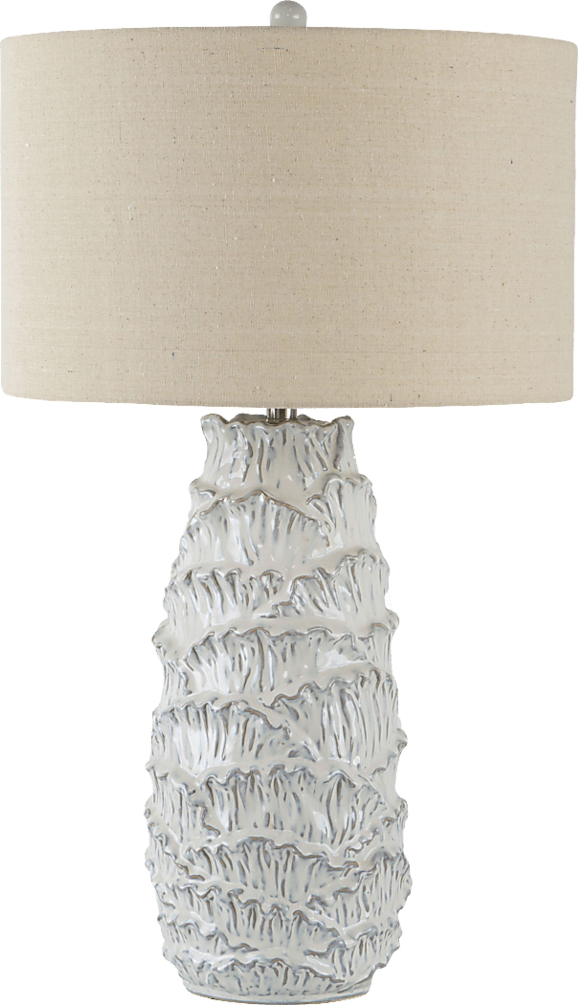 Wyatt Bay Cream Lamp - Image 1