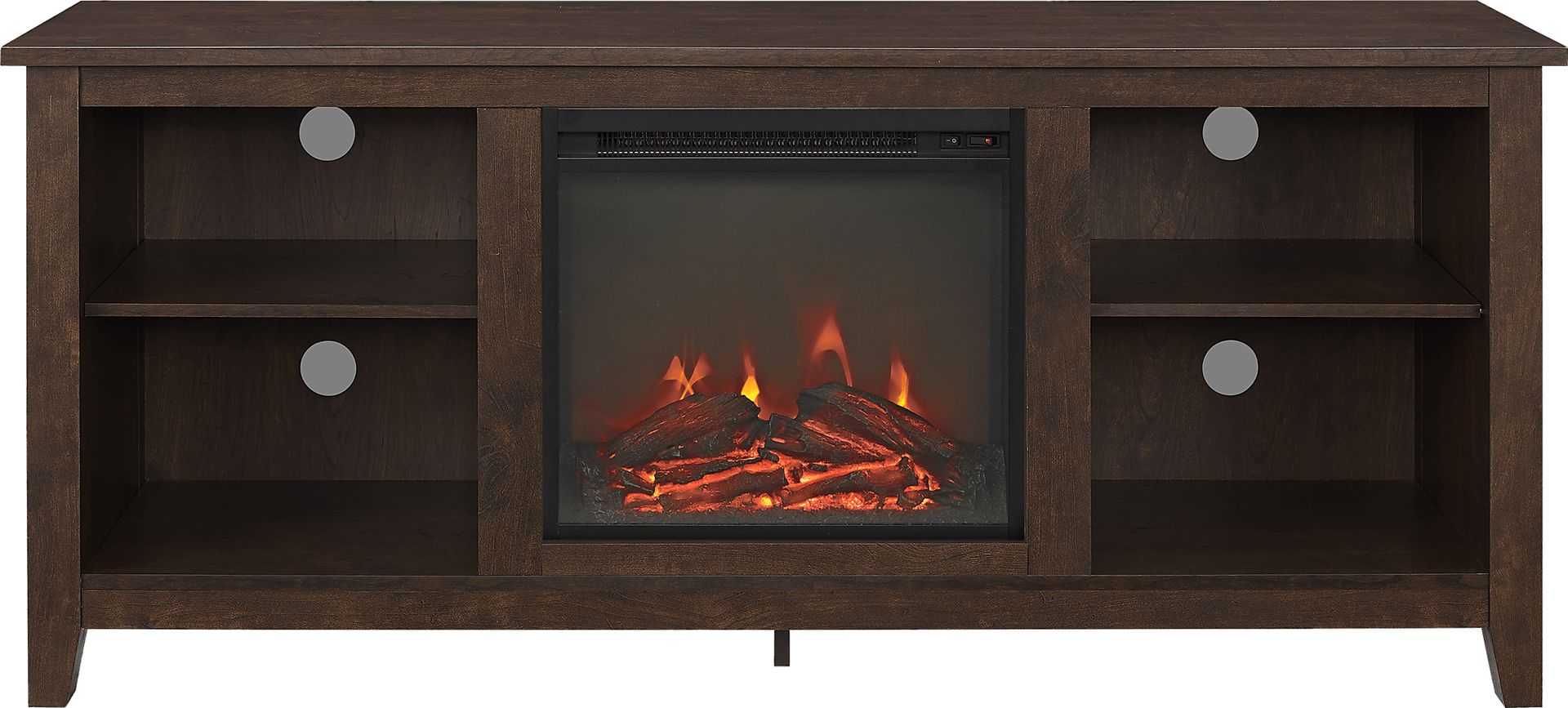 Wyatt Brown 58 in. Console with Electric Fireplace - Image 6