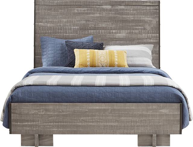 Wyatt Place Gray 7 Pc King Bedroom - Thumbnail - Image 2