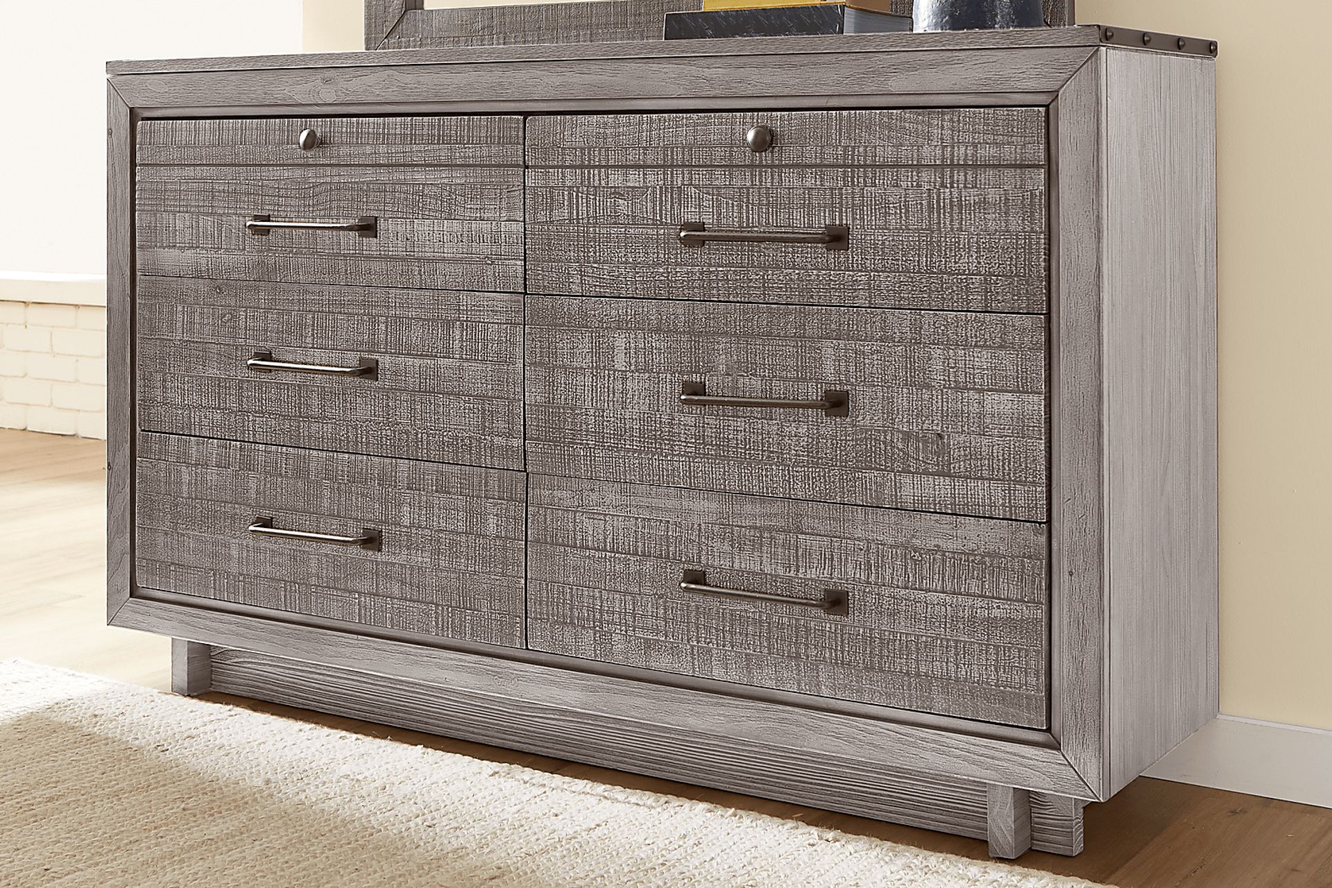 Wyatt Place Gray 7 Pc Queen Bedroom - Image 6