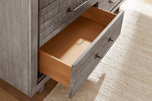 Wyatt Place Gray 7 Pc King Bedroom - Thumbnail - Image 8