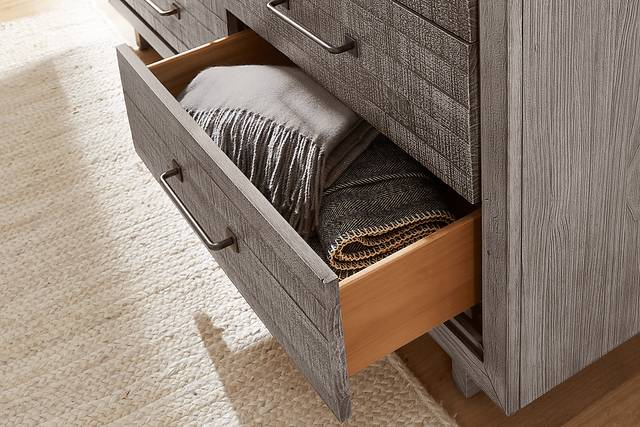 Wyatt Place Gray 7 Pc King Bedroom - Thumbnail - Image 9