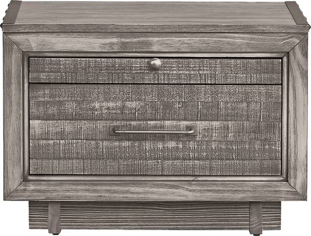 Wyatt Place Gray 7 Pc King Bedroom - Thumbnail - Image 12