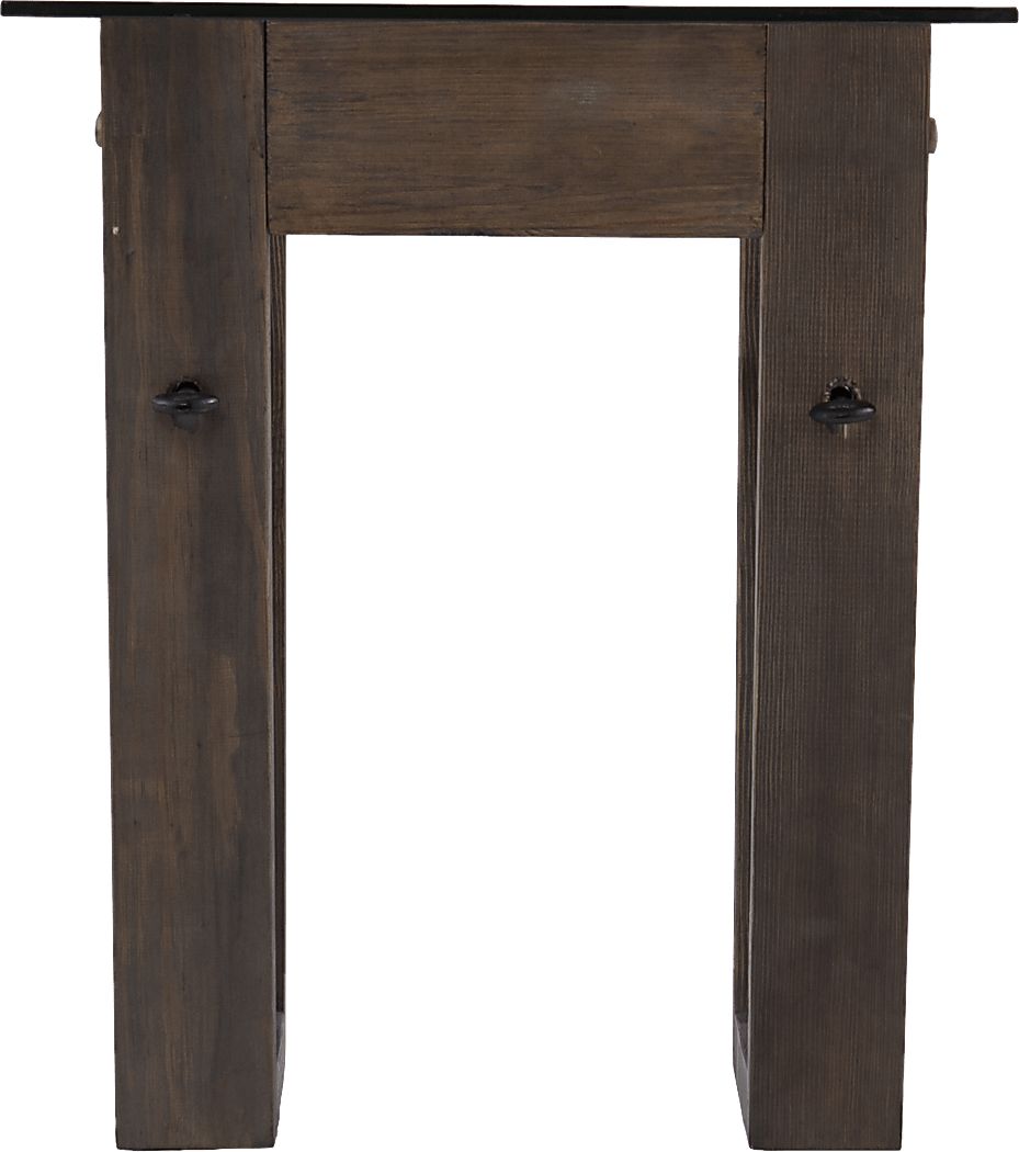 Wyckfield Brown End Table