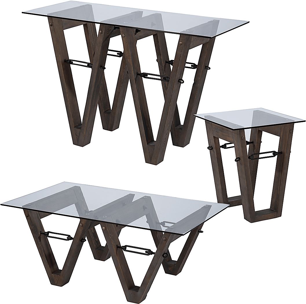 Wyckfield Brown End Table - Thumbnail 2