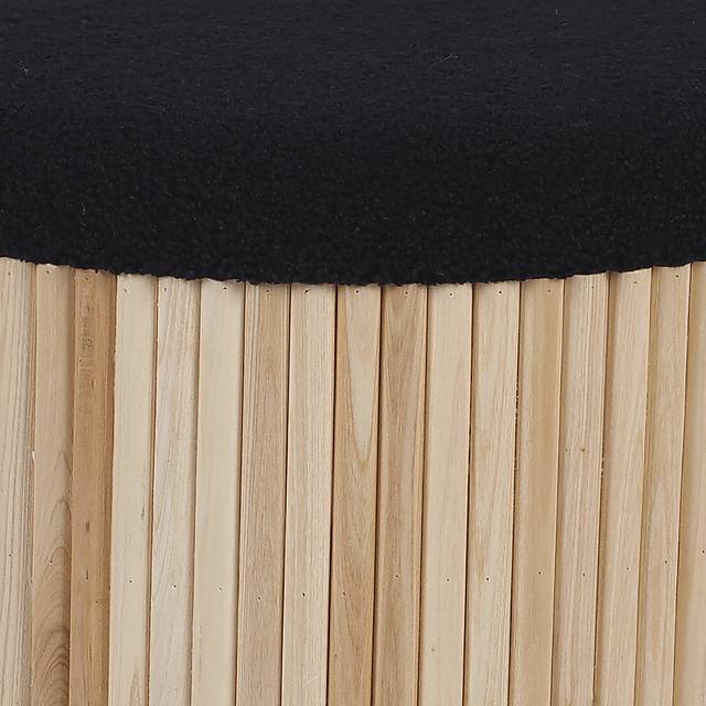 Wyckoff I Black Storage Ottoman - Thumbnail - Image 5