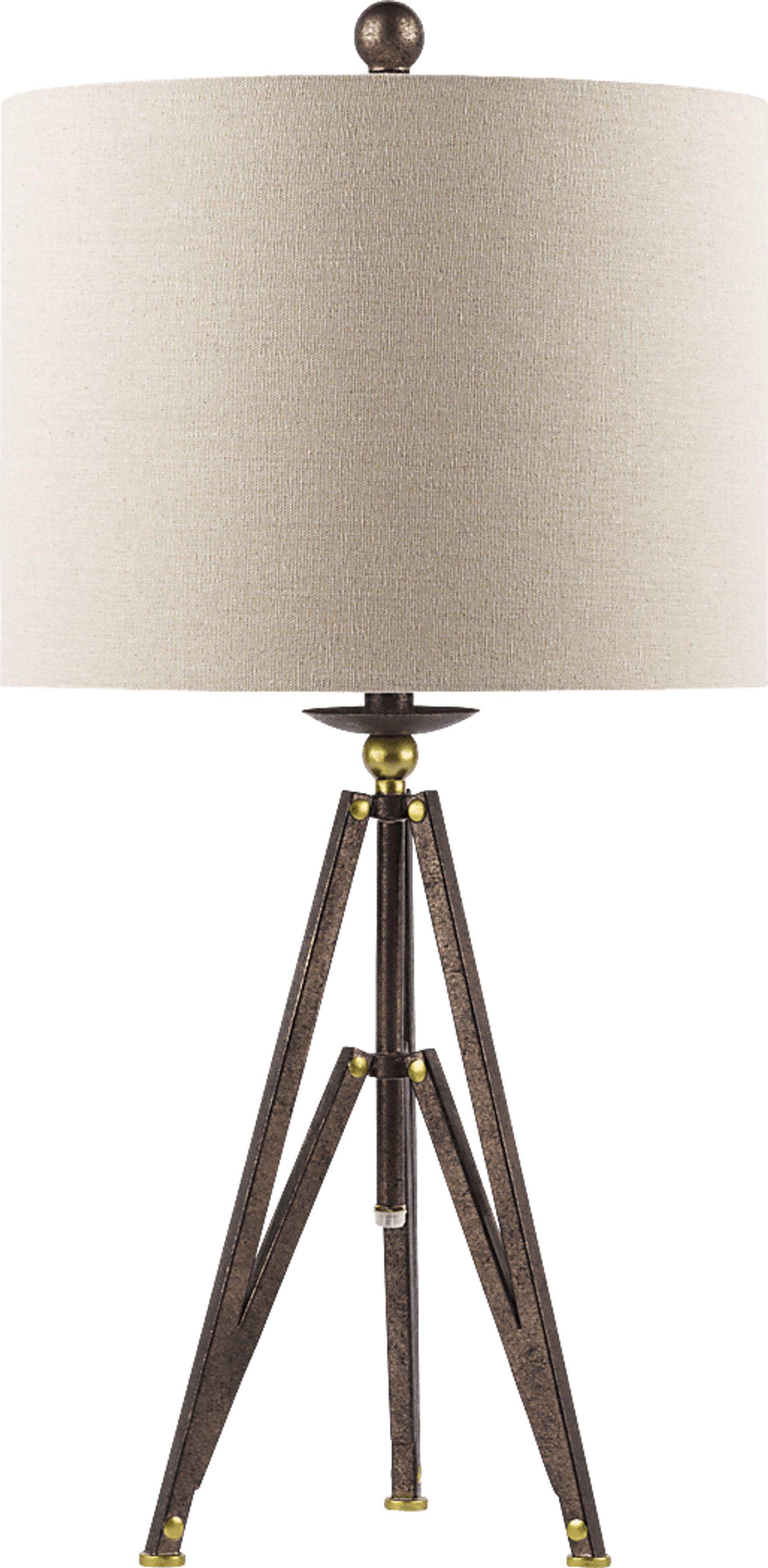 Wycliff Land Bronze Lamp - Image 1