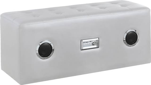 Wydella White Bench - Thumbnail - Image 1