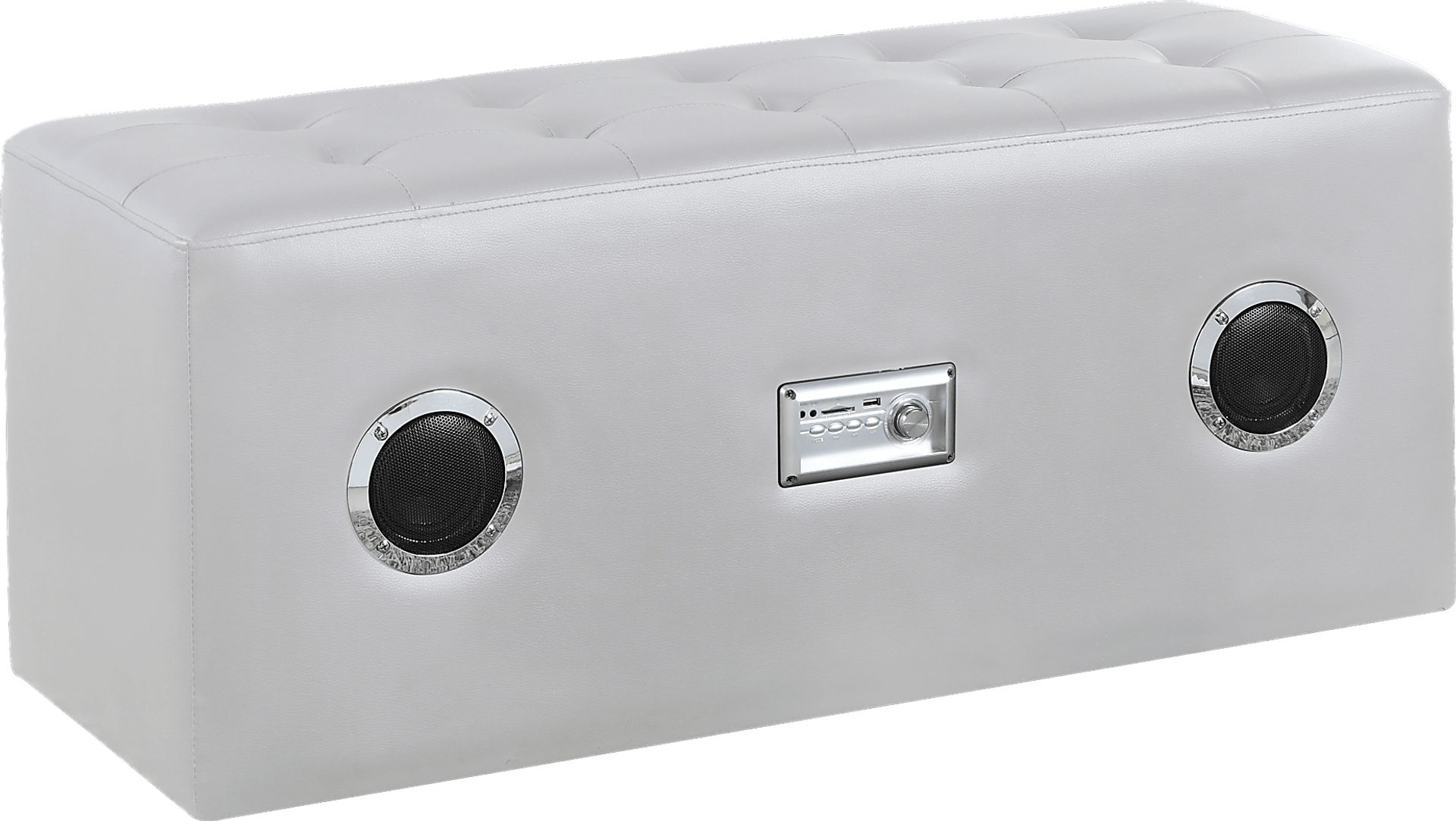 Wydella White Bench - Image 1