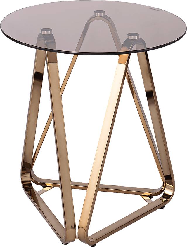 Wykeham Champagne End Table - Thumbnail - Image 1