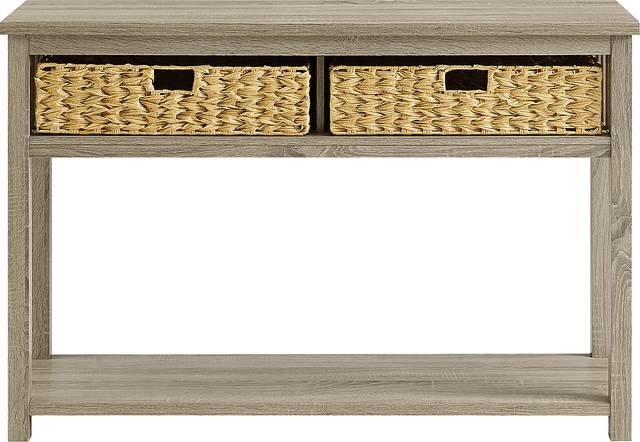 Wylam Driftwood Sofa Table - Thumbnail - Image 2