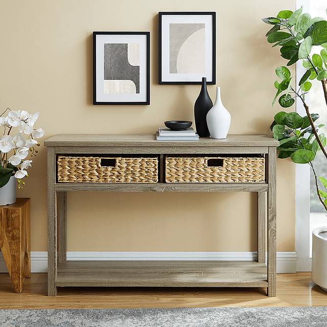 Wylam Driftwood Sofa Table - Thumbnail - Image 5