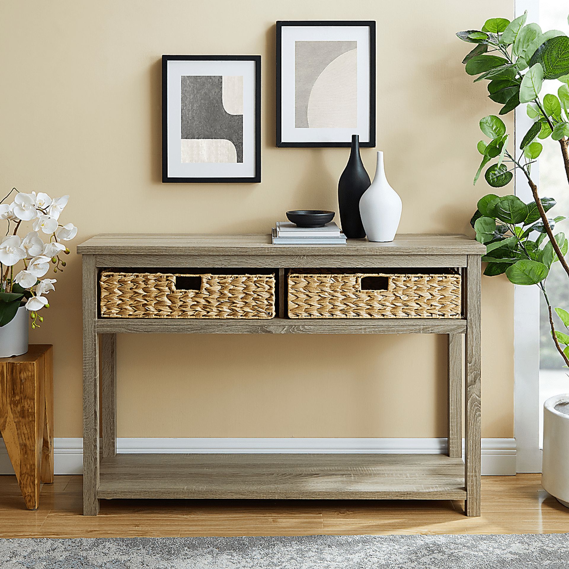 Wylam Driftwood Sofa Table - Image 5