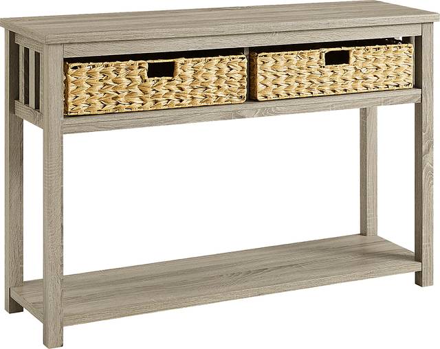Wylam Driftwood Sofa Table - Thumbnail - Image 1