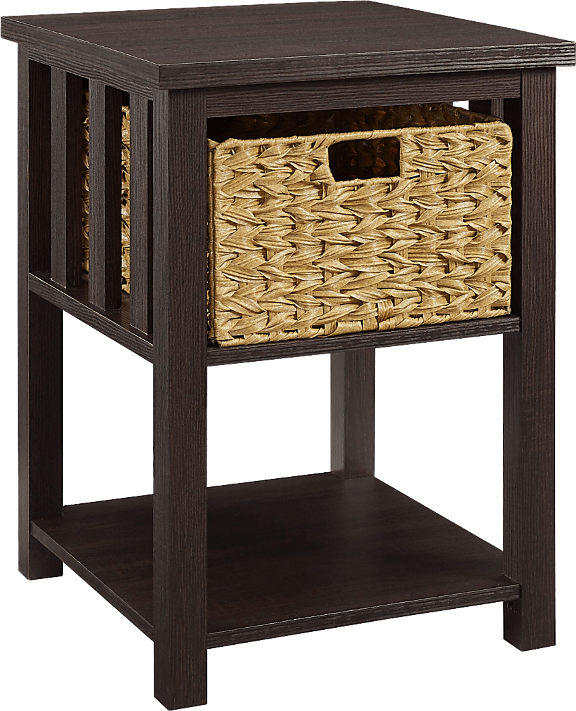 Wylam Espresso End Table - Image 1