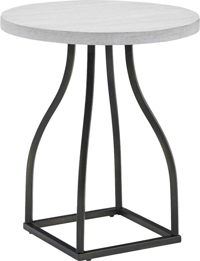 Wylaw White End Table - Thumbnail - Image 1