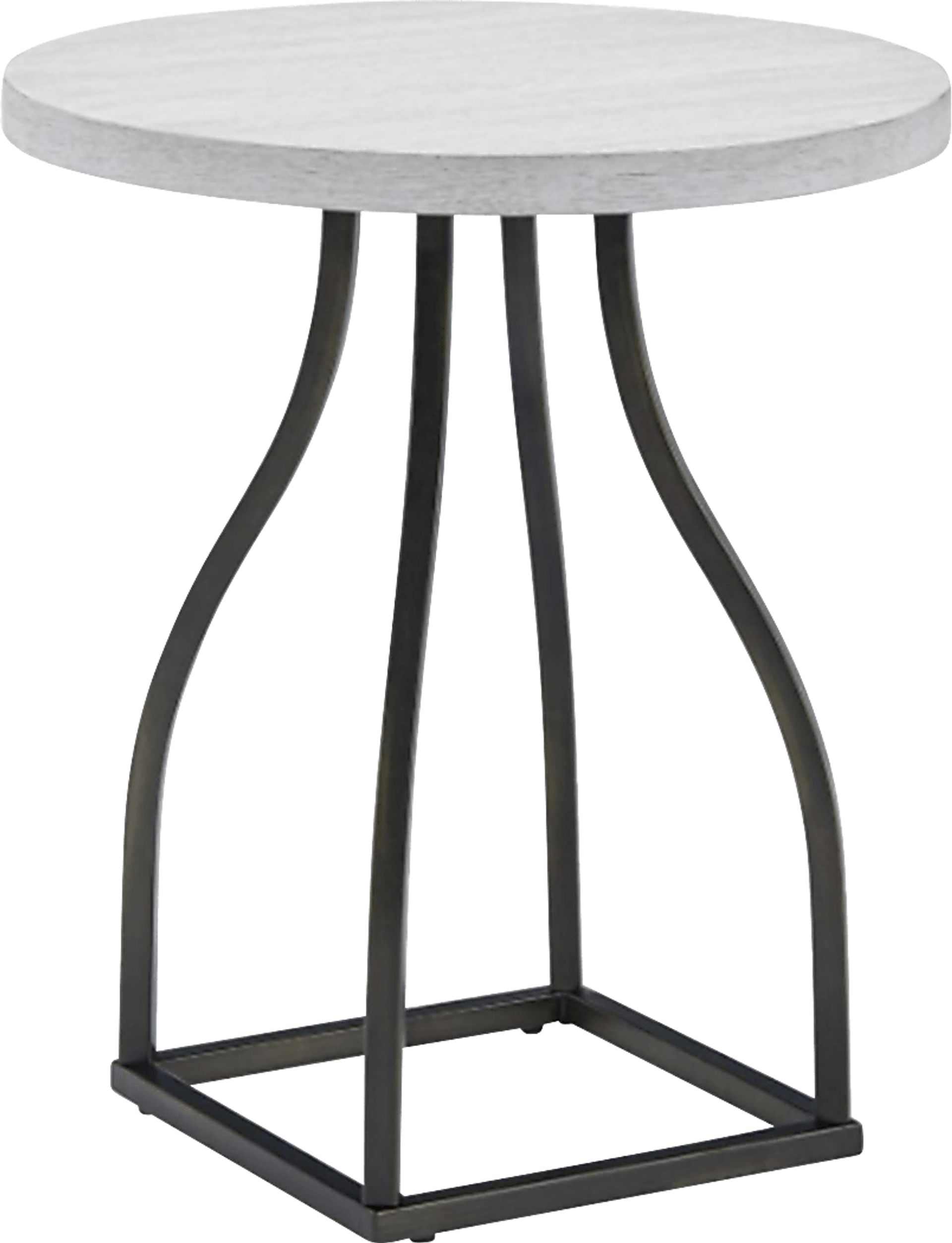 Wylaw White End Table - Image 1