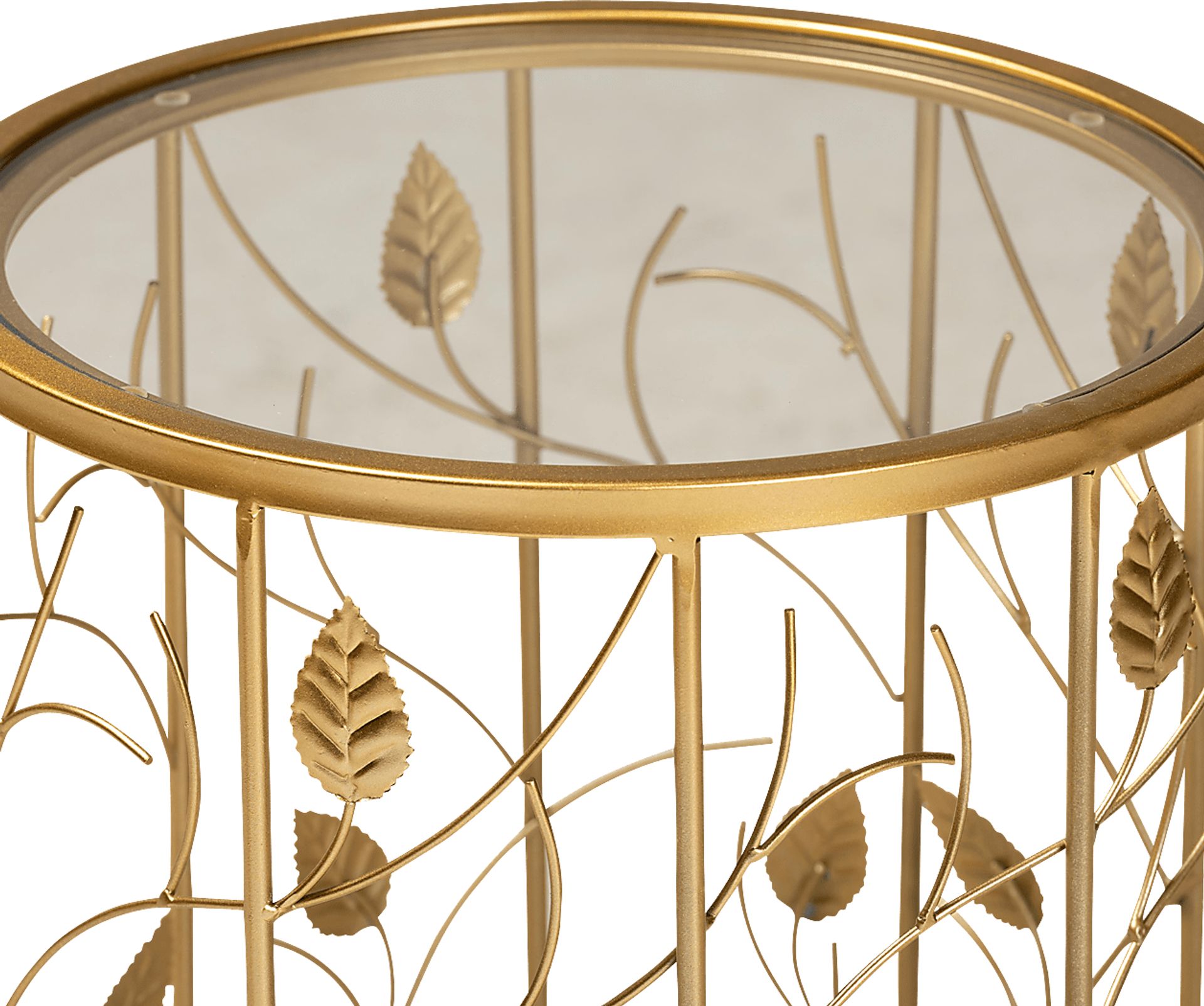 Wyler Gold End Table - Image 4