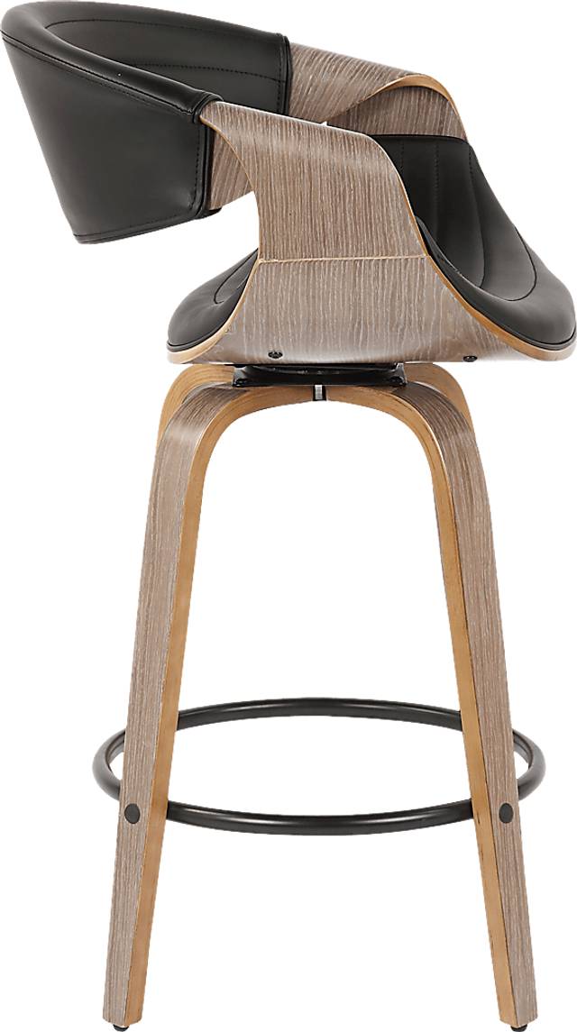Wyleston I Black Counter Height Stool, Set of 2 - Thumbnail - Image 6
