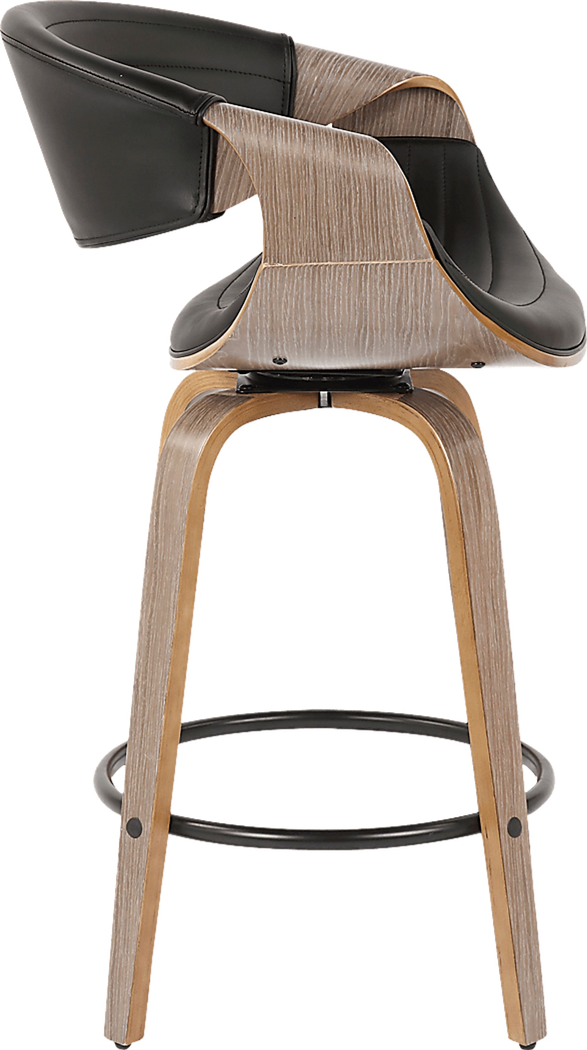 Wyleston I Black Counter Height Stool, Set of 2 - Image 6