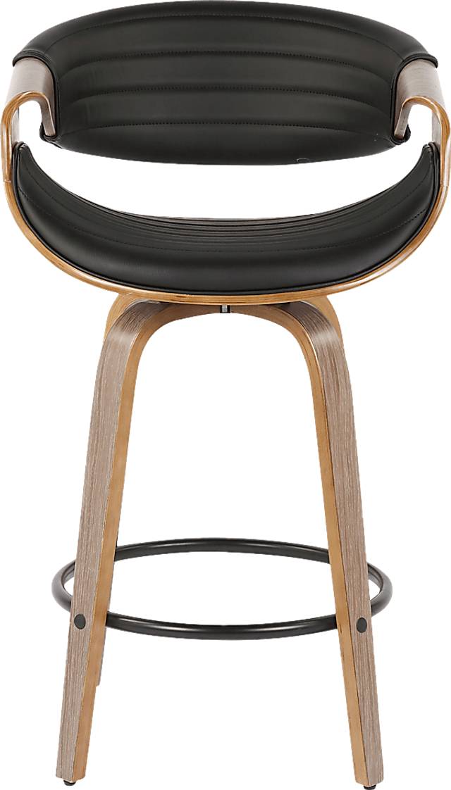 Wyleston I Black Counter Height Stool, Set of 2 - Thumbnail - Image 8