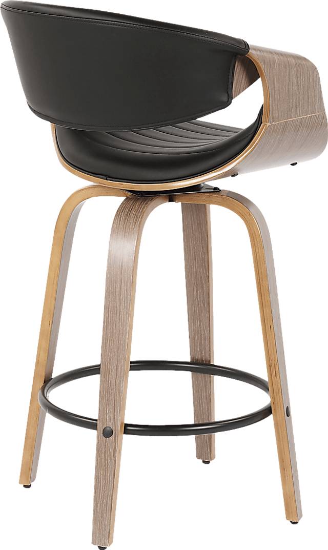 Wyleston I Black Counter Height Stool, Set of 2 - Thumbnail - Image 9
