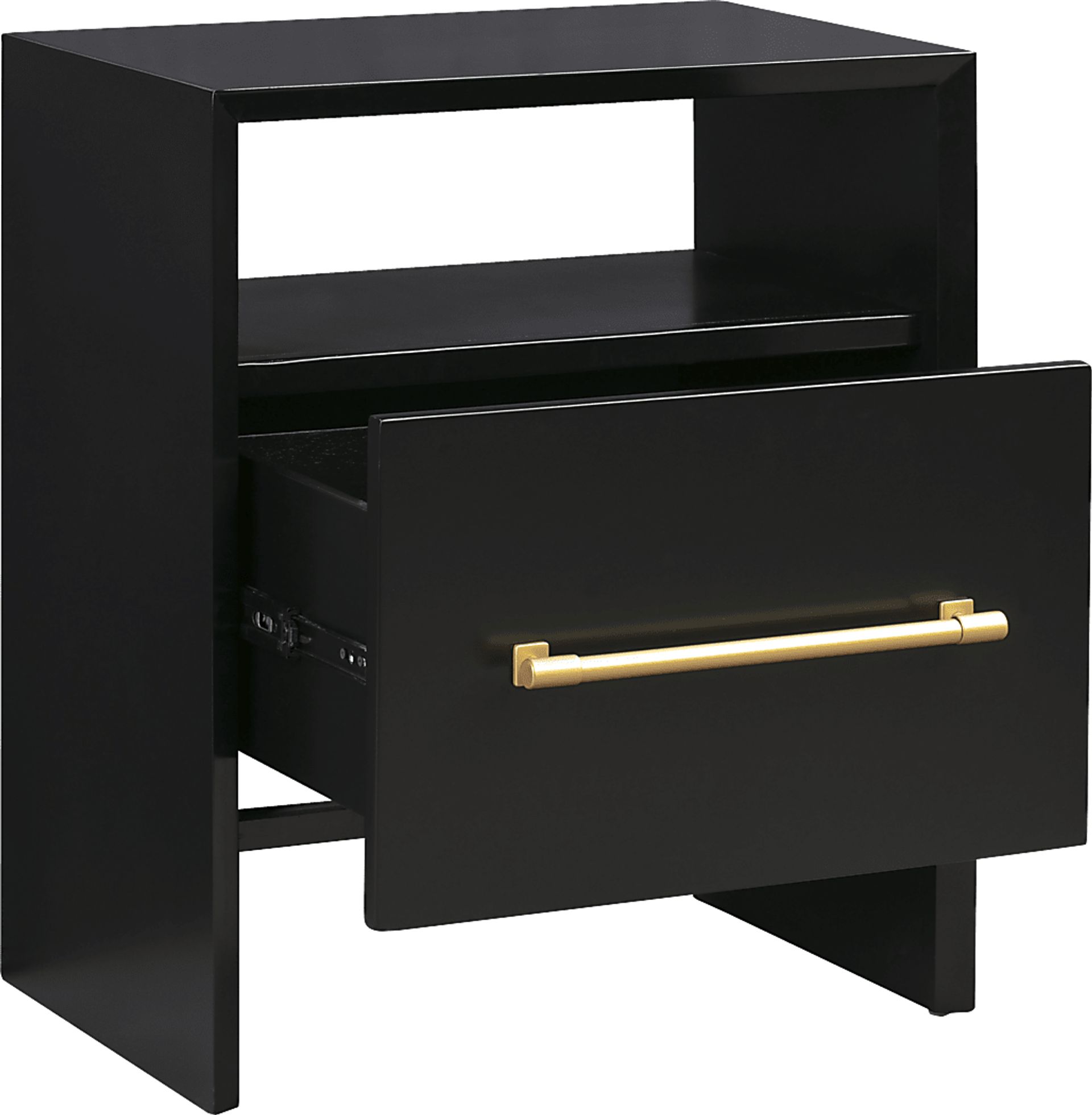 Wyleswood Black Nightstand - Image 4